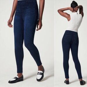 SPANX Dark Indigo Jean-ish Pants